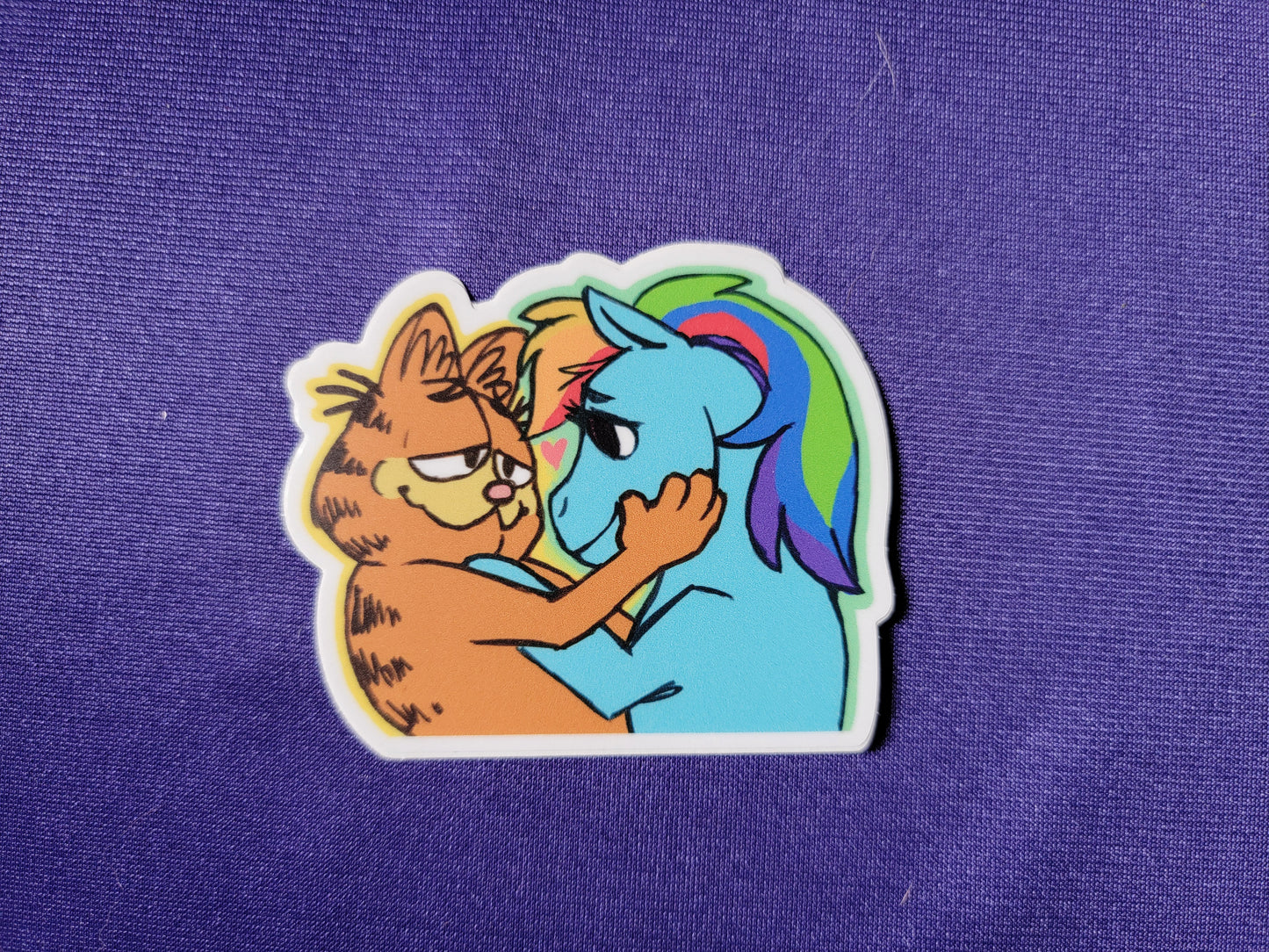 UNHINGED GARFIELD CAT STICKERS