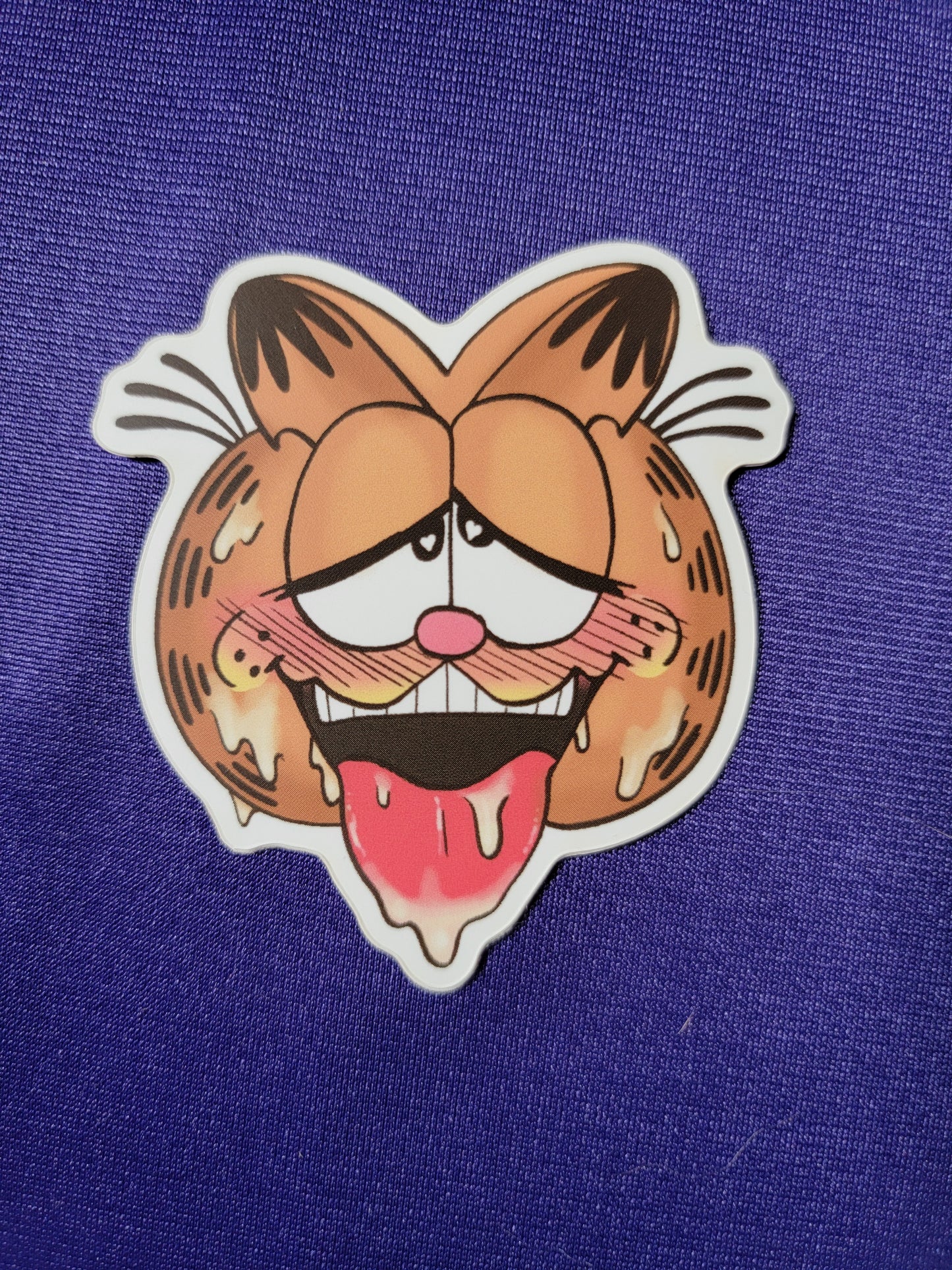 UNHINGED GARFIELD CAT STICKERS