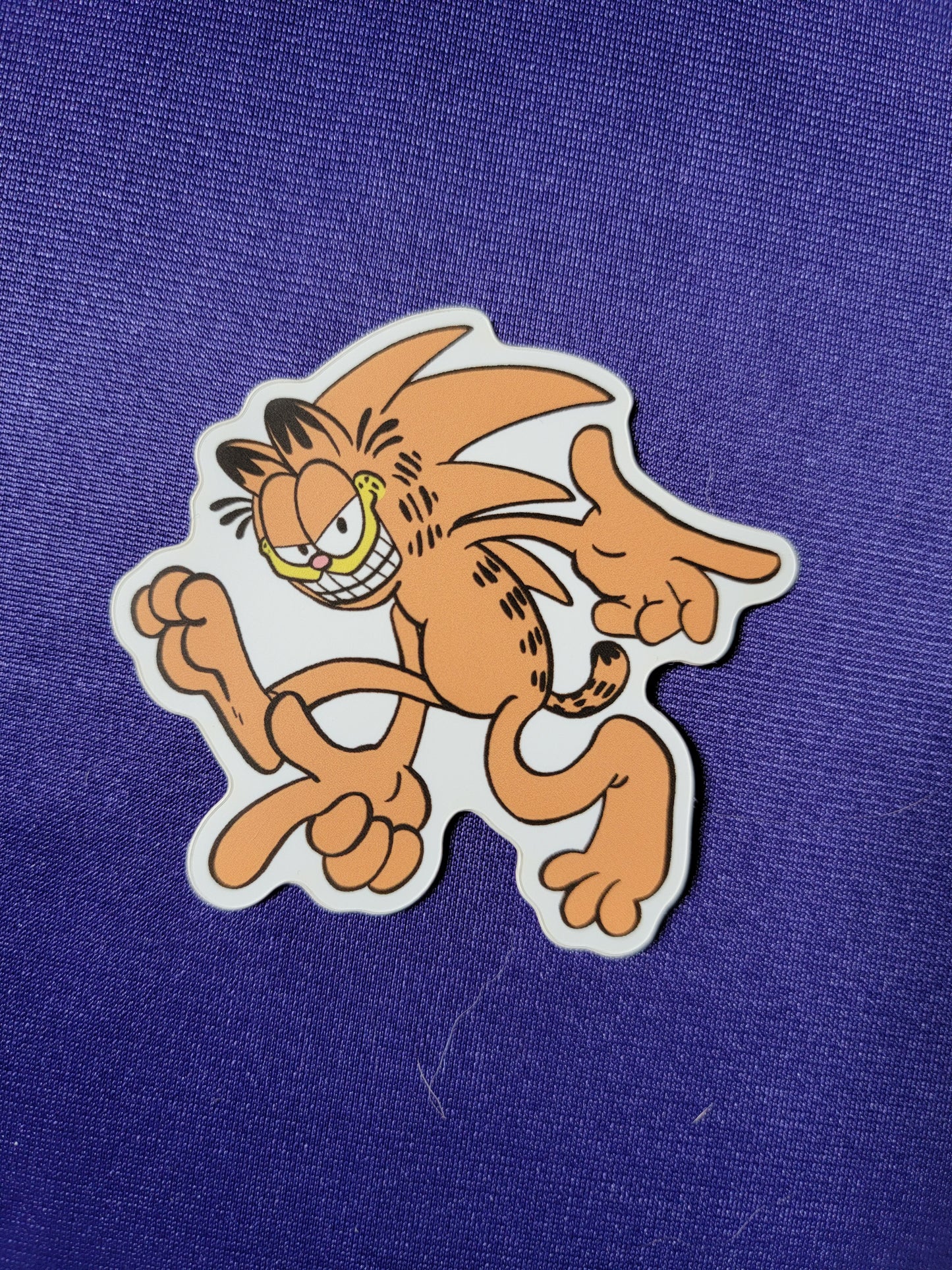 UNHINGED GARFIELD CAT STICKERS
