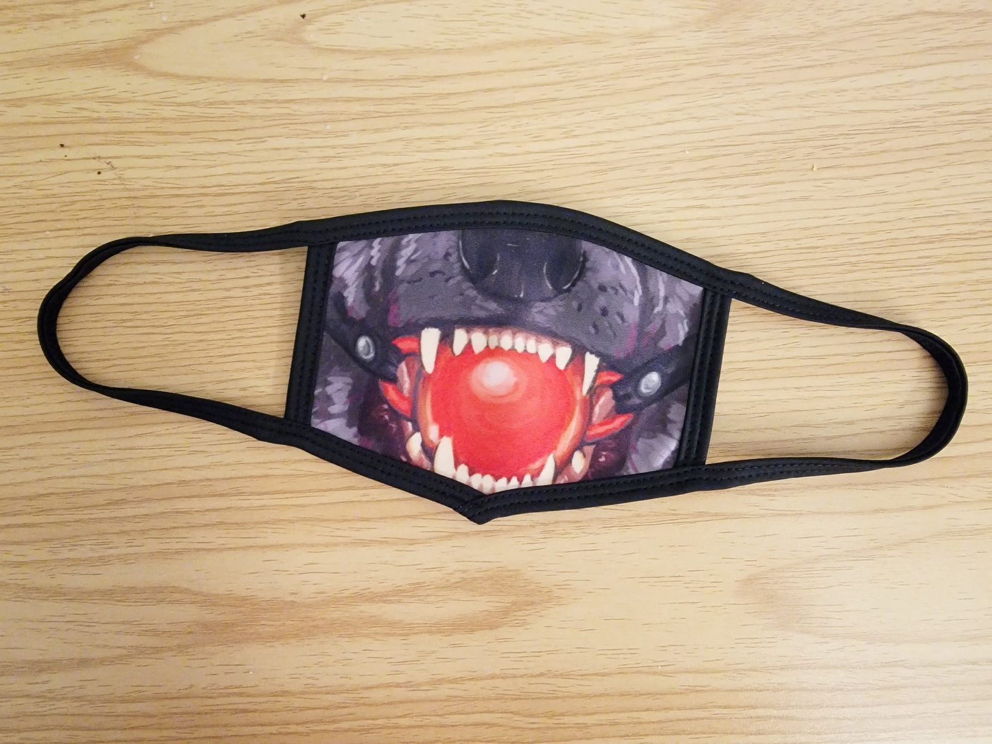 GAGGED WOLF MASK
