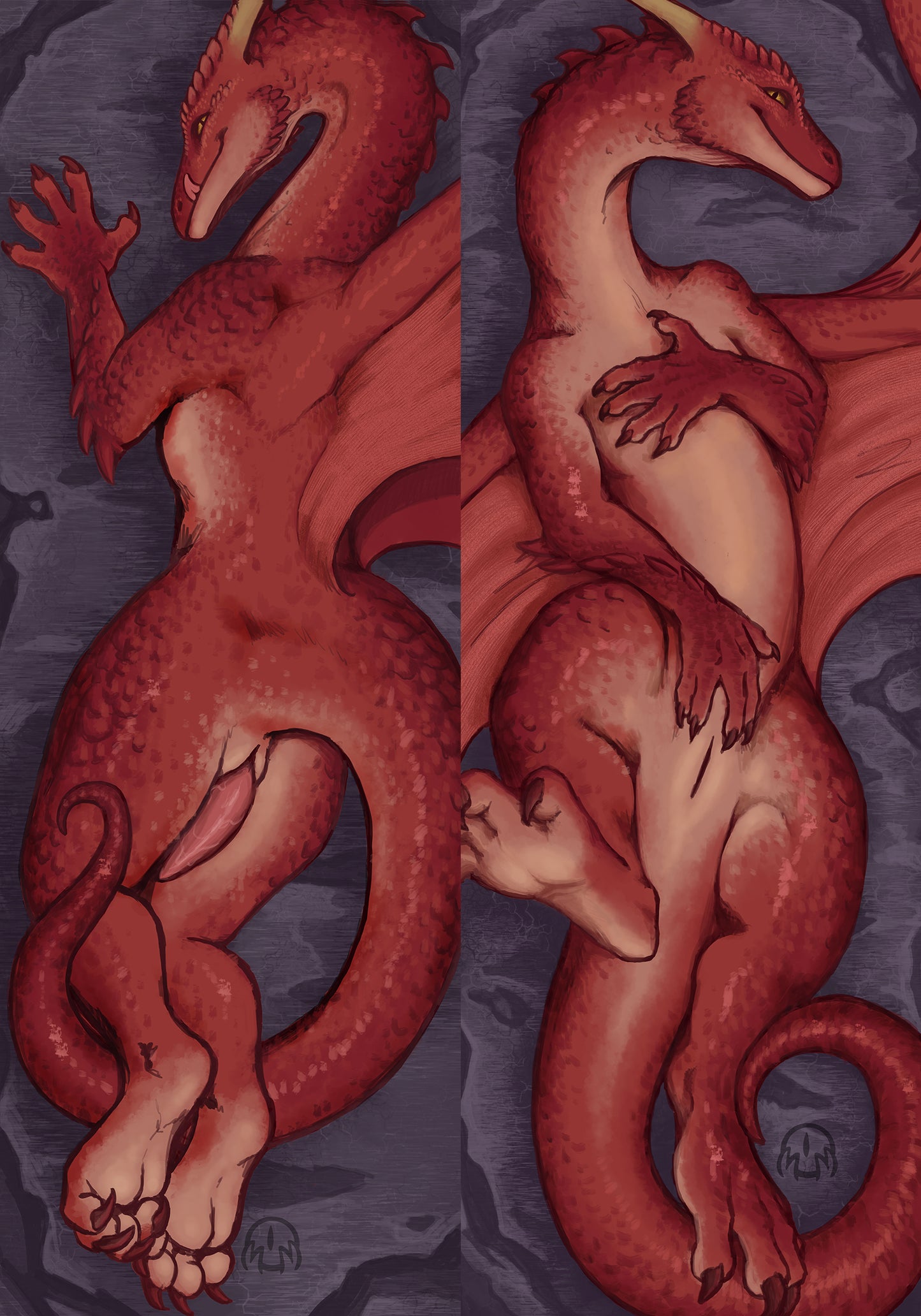 MINI RED DRAGON (NSFW)