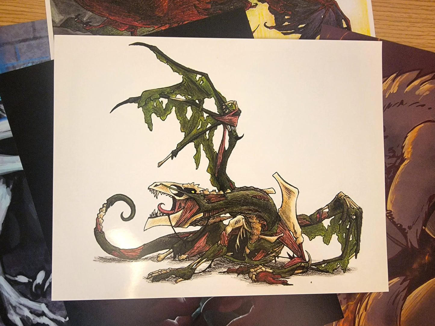 UNDEAD DRAGON PRINT