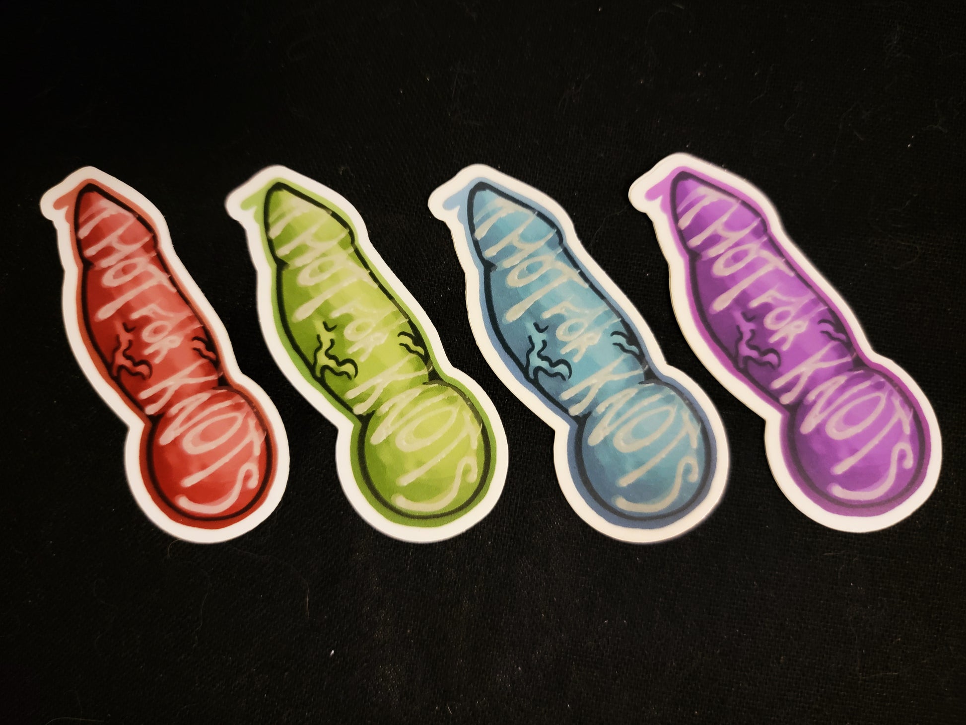 THOT FOR KNOTS STICKERS Monstrous On Main THOT FOR KNOTS STICKERS Monstrous On Main