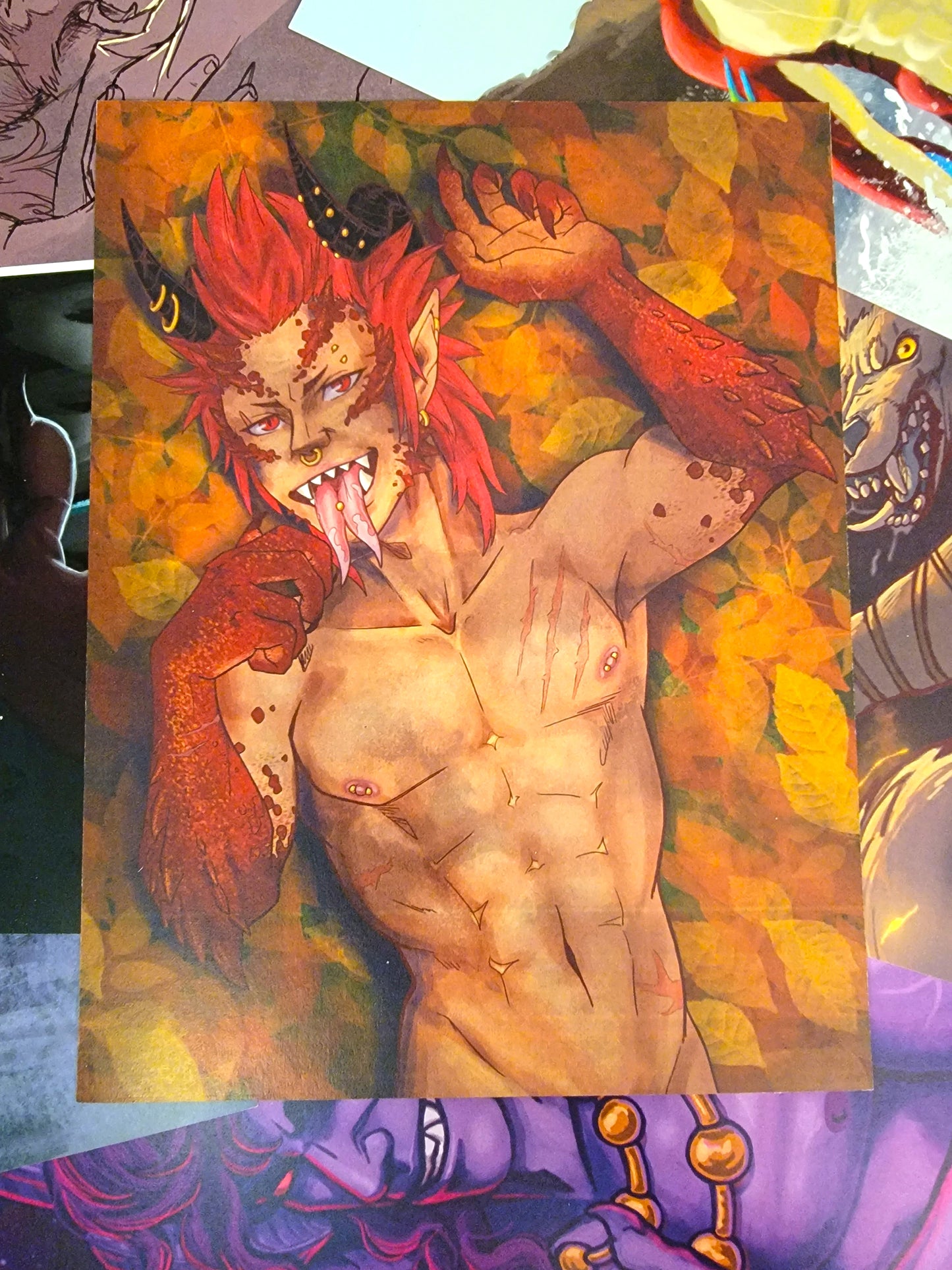 DRAGON KIRISHIMA PRINT